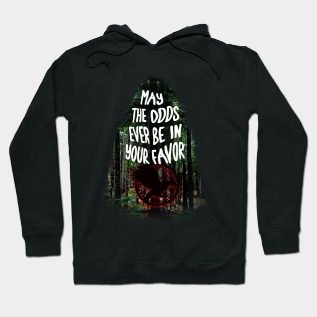 May the odds ever be in your favor, hunter games Hoodie by lunareclipse.tp